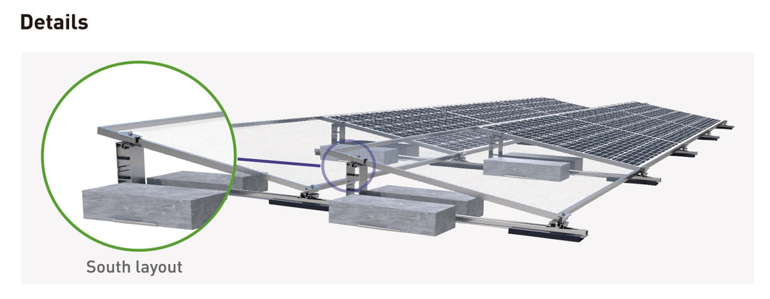 WINTOP Ballast Dachmontagesystem - E - NRGY