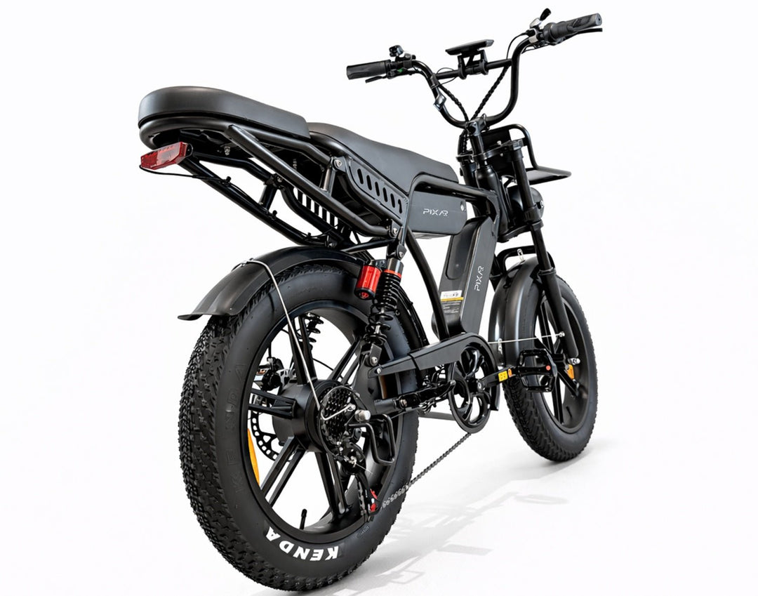 PIXAR® M9 Retro - E - Bike 25 km/h Elektrofahrrad 250W 240 km Reichweite - E - NRGY