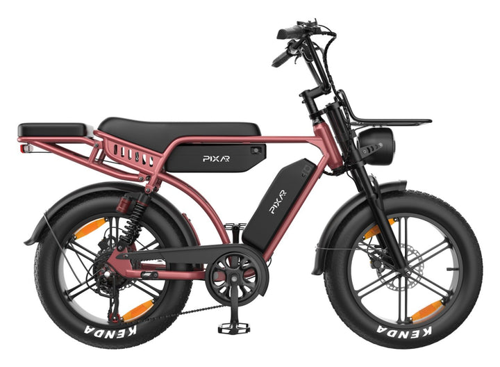 PIXAR® M9 Retro - E - Bike 25 km/h Elektrofahrrad 250W 240 km Reichweite - E - NRGY