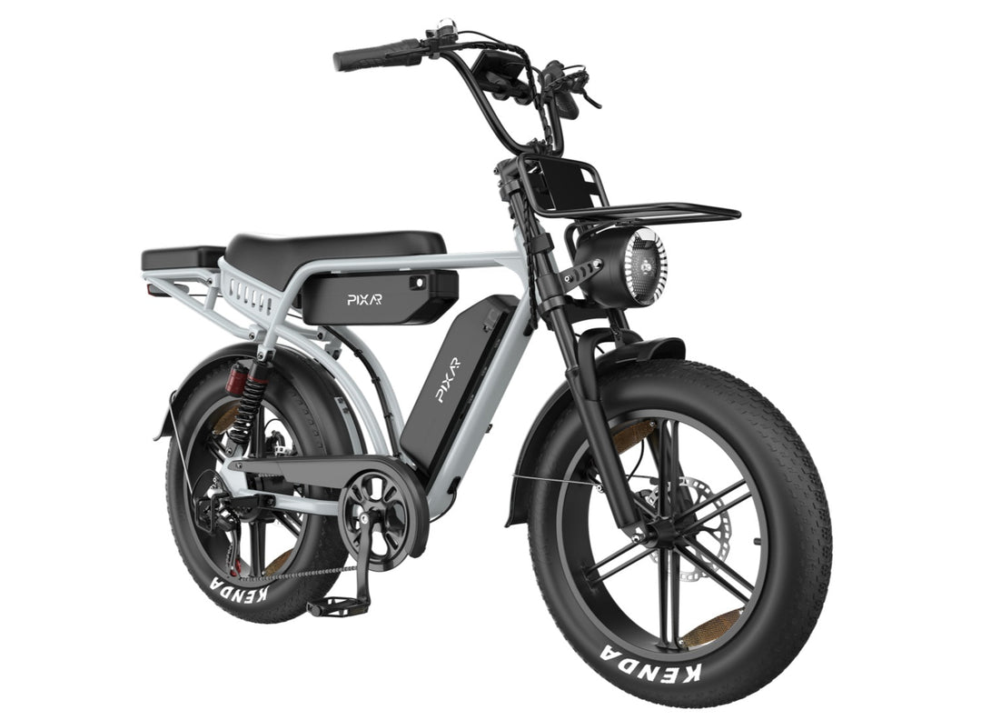 PIXAR® M9 Retro - E - Bike 25 km/h Elektrofahrrad 250W 240 km Reichweite - E - NRGY